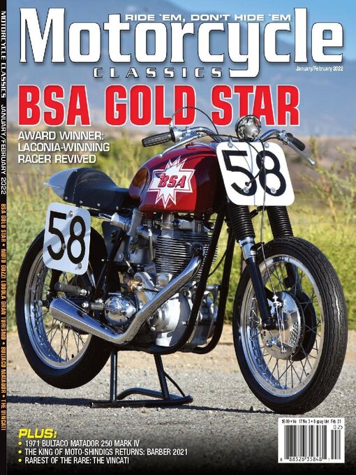 Title details for Motorcycle Classics by Ogden Publications, Inc. - Available